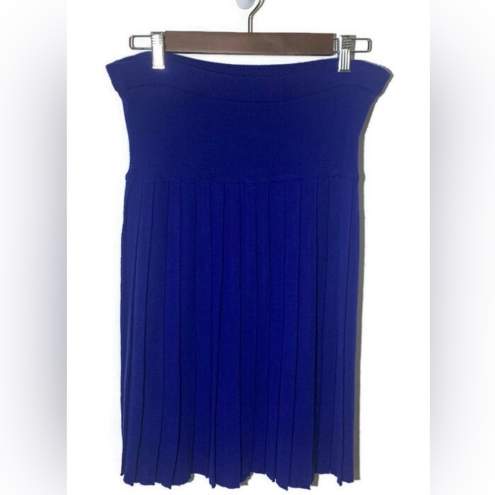 Amanda Fielding Wool blend pleated skirt XS